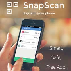 Convenience purchases are easy and quick using SnapScan or Pebble. Image: