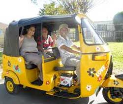 Tuk-tuks are also gaining popularity for short trips around the city or to complete the final leg of a journey having use trains to get from one point to the next. Image: