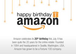 Amazon turns 20