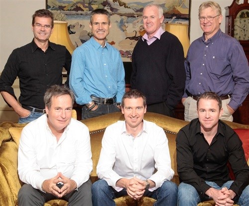 Left to right front: Charles Talbot, Daryl van Arkel, Neil Clarence<p>Left to right back: Anthony Stonefield, Derek Prout-Jones, Mike Pfaff, Andre Steenkamp