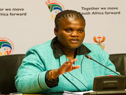 Faith Muthambi: Financial or personal interests held by members of the executive are only acceptable as long as there is no conflict of interest.