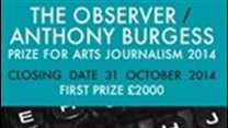 The Observer/Anthony Burgess Prize for Arts Journalism