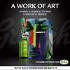 Want to win a cool fridge in the Grolsch Art Campaign?