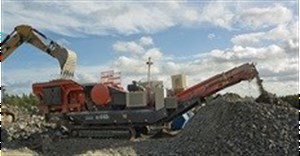 Sandvik cone crusher used for new rail link