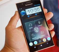 Lenovo's smartphone shipments grew by 39% year-on-year as it made strong inroads into the smartphone market. Image: