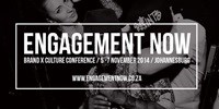Brand x Culture conference in Johannesburg in November