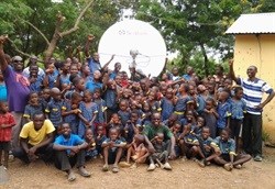 Ghana's Crossover Academy benefits from SkyVision donation