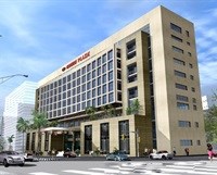 An artists impression of the Crowne Plaza Addis Ababa