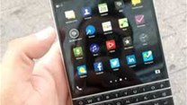 BlackBerry's new Passport version is aimed at the enterprise community with a quirky design that allows for bigger displays and an easy-to-use Qwerty keyboard. Image: