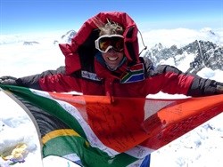 Third SA woman to summit Everest dreams big for children's centre