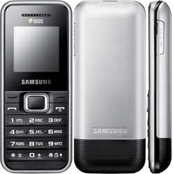 Samsung says it will focus on emerging markets to sell more of its low-end phoness like the E1182. Image: