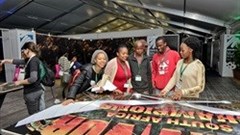 Students attended the M-Net Magic in Motion Expo in August to learn more about the film and television industry.