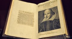 No, this is not the First Folio in question, but one of the very few known to exist, and very like the one just discovered in Lille. (Image: Public Domain)