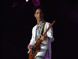 Prince in action on stage - but not on social media. (Image: Penner, via Wikimedia Commons)