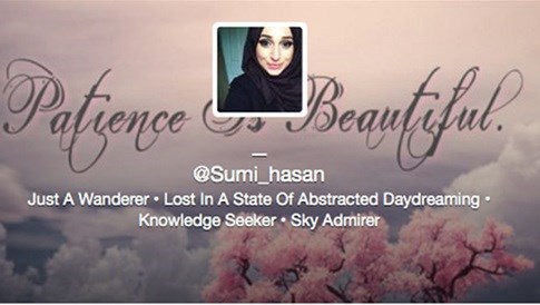 Sumi Hasan's Twitter profile
