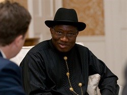 Nigerian president Goodluck Jonathan. (image credit: UK Cabinet Office via IT News Africa)
