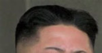 Kim Jong-Un - not crying, but he won't like the 'crying pig' reference. (Image extracted from YouTube)