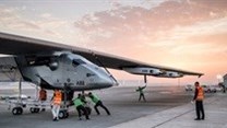 Solar plane set for landmark round-the-world flight