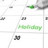 Plan ahead for public holidays