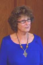 Alide Dasnois - alleged to be on the receiving end at her disciplnary hearing. (Image extracted from YouTube)