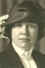 Rose Wilder Lane, journalist and writer, daughter of Laura Ingalls Wilder of Little House on the Prairie. (Image: Public Domain)