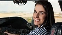 Carla back at the controls at Air Mauritius