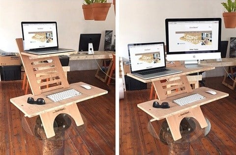 Stand your way to a healthy work life - The DeskStand method