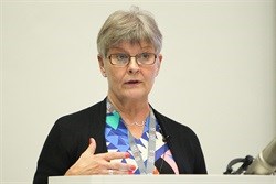 Maud Olofsson, Minister for Enterprise and Energy from 2006 to 2011 and Deputy Prime Minister of Sweden from 2006 to 2010.