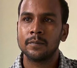 In a prison interview bus rapist Mukesh Singh blamed his victim for the attack that resulted in her death. (Image extracted from YouTube)