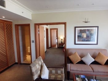 A view of the suite... spacious, well appointed and comfortable.