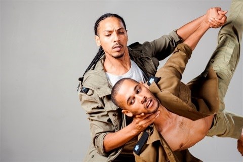 Dynamic dance duo performs exciting double bill at Baxter