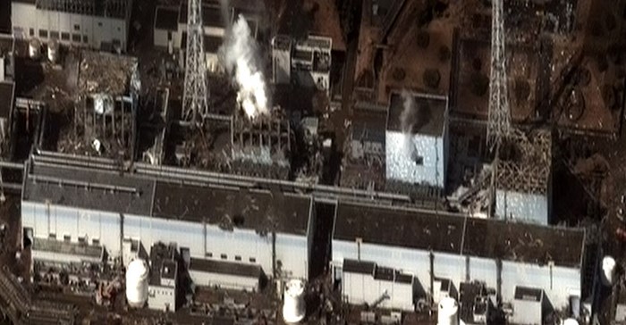 Earthquake and Tsunami damage-Dai Ichi Power Plant, Japan © Digital Globe via