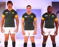 Springboks and ASICS launch new RWC jersey
