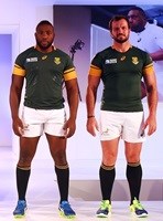 Springboks and ASICS launch new RWC jersey