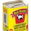 Corned Meat with Chicken added to the Bull Brand range