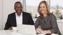 CoCurrency CEO Ivan Moroke and Group CEO of Havas Southern Africa Lynn Madeley