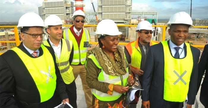 Investor development: The Deputy Minister of Energy Thembisile Majola (centre) with Nelson Mandela Bay Municipality Mayor Danny Jordaan (left) and MEC of DEDEAT Sakhumzi Somyo during their tour at the Coega Development Corporation (CDC) Industrial Zone.