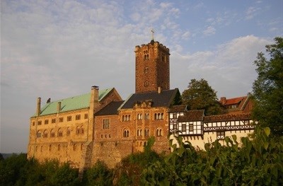 Wartburg Castle in Thuringia, Germany