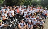 Three days of cycling...not the only way to help Rays of Hope