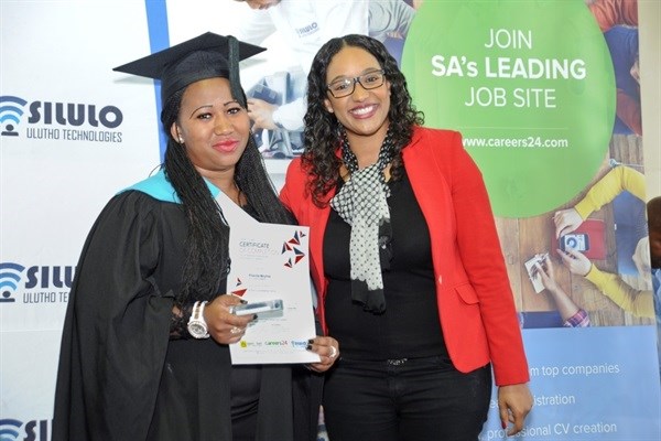 Students graduate from the Careers24 Job Readiness Initiative