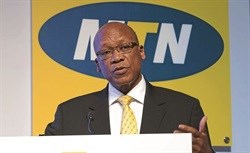 MTN Group CE Sifiso Dabengwa.<p>Photographer: Martin Rhodes<br>Image source: