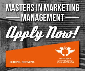 Take your skills to the next level with a Masters in Marketing Management at UJ!