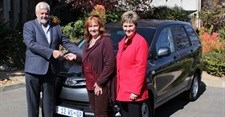 New vehicle keeps charity mobile