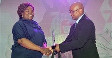 School soccer coach wins top women's sports award