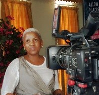 Evelyn Mahlaba during an interview