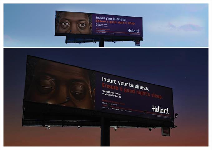 Hollard (Outdoor): The Sleeping Billboard