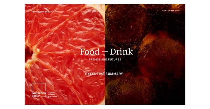 JWT report reveals the future of food and drink