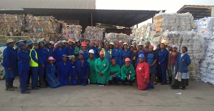 Staff at Anti-Waste in Polokwane