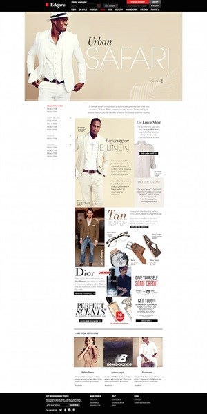 Edgars - a fashion content curator