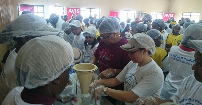 Barloworld supports Stop Hunger Now's meal packing initiative